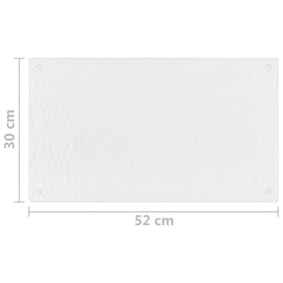 Chopping Boards 2 pcs Transparent Bubbles Pattern Tempered Glass Payday Deals