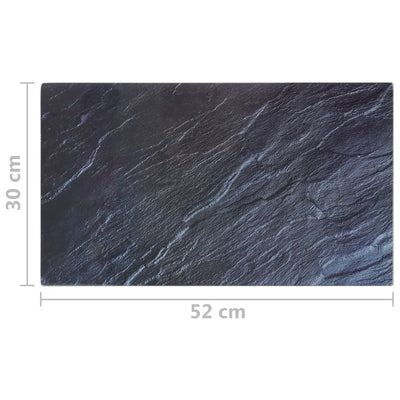 Chopping Boards 2 pcs with Natural Stone Pattern Tempered Glass Payday Deals