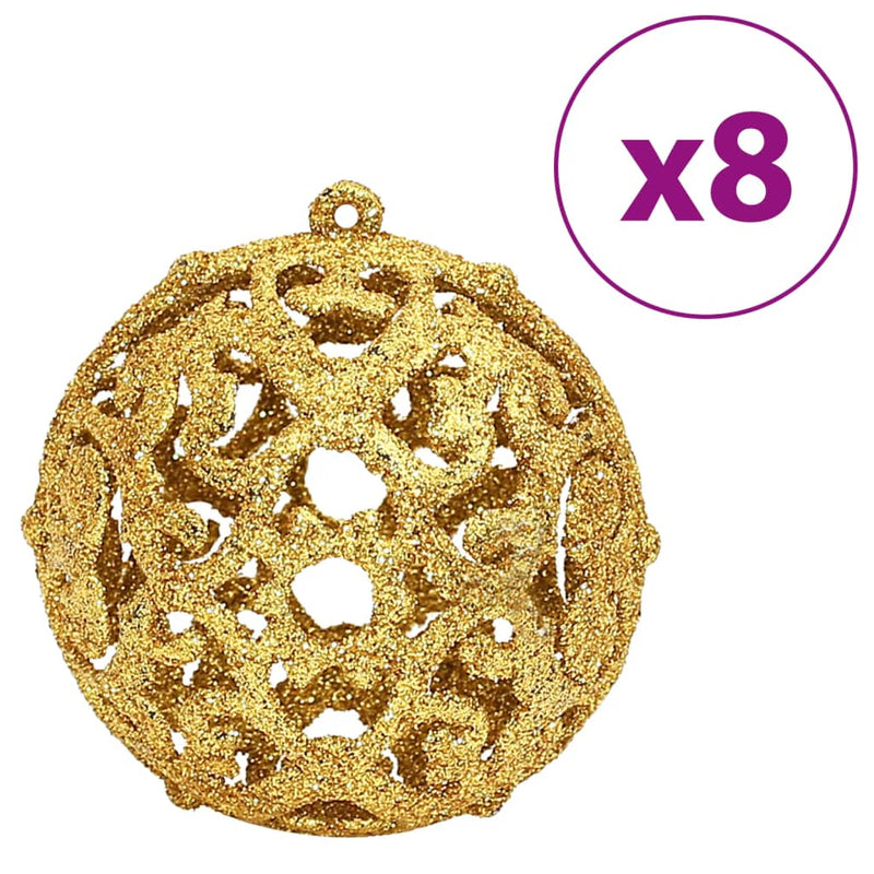 Christmas Baubles 100 pcs Gold and Wine Red 3 / 4 / 6 cm Payday Deals