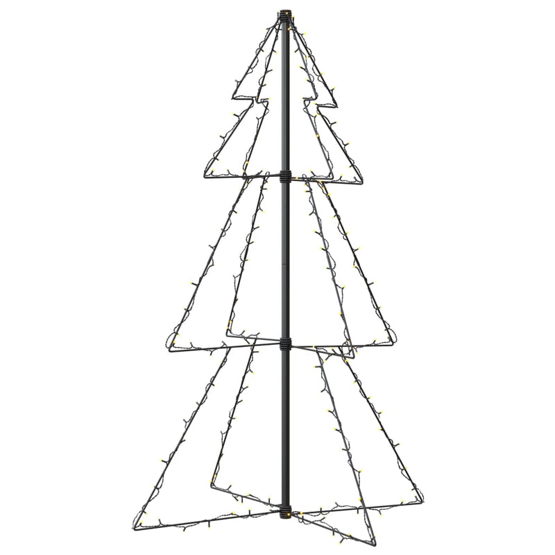 Christmas Cone Tree 160 LEDs Indoor and Outdoor 78x120 cm Payday Deals