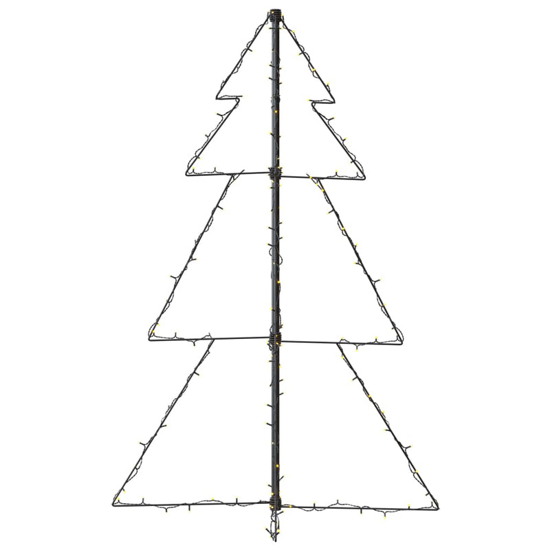 Christmas Cone Tree 160 LEDs Indoor and Outdoor 78x120 cm Payday Deals