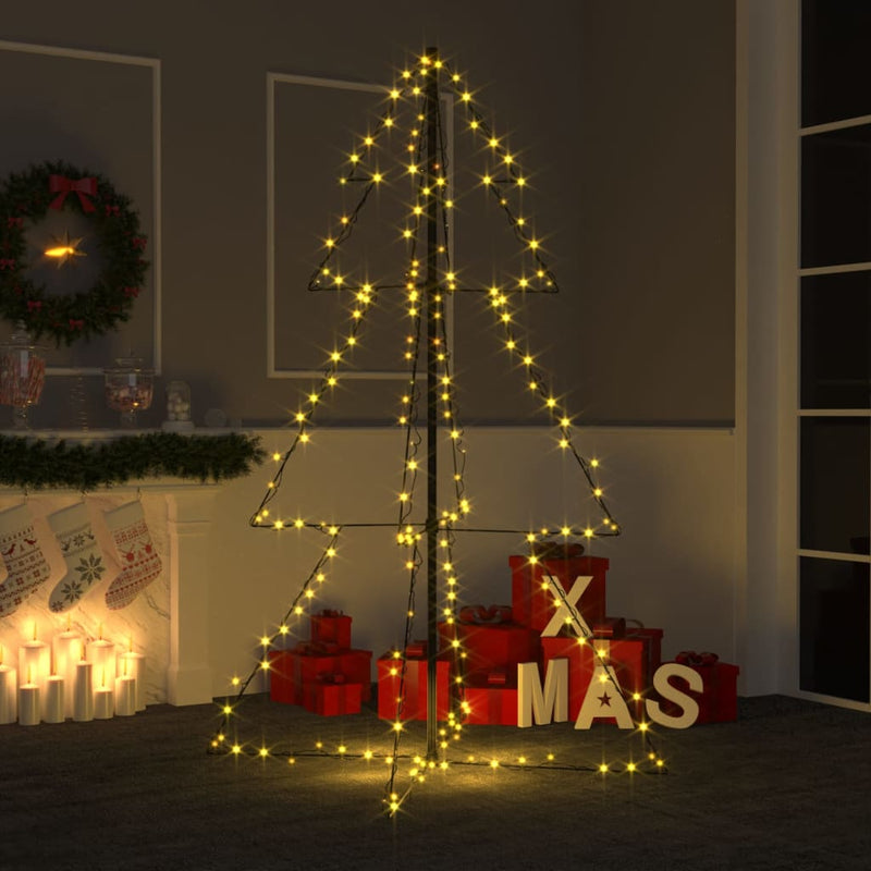 Christmas Cone Tree 200 LEDs Indoor and Outdoor 98x150 cm Payday Deals