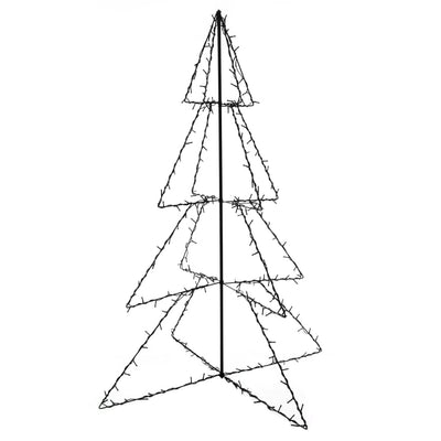 Christmas Cone Tree 240 LEDs Indoor and Outdoor 115x150 cm Payday Deals