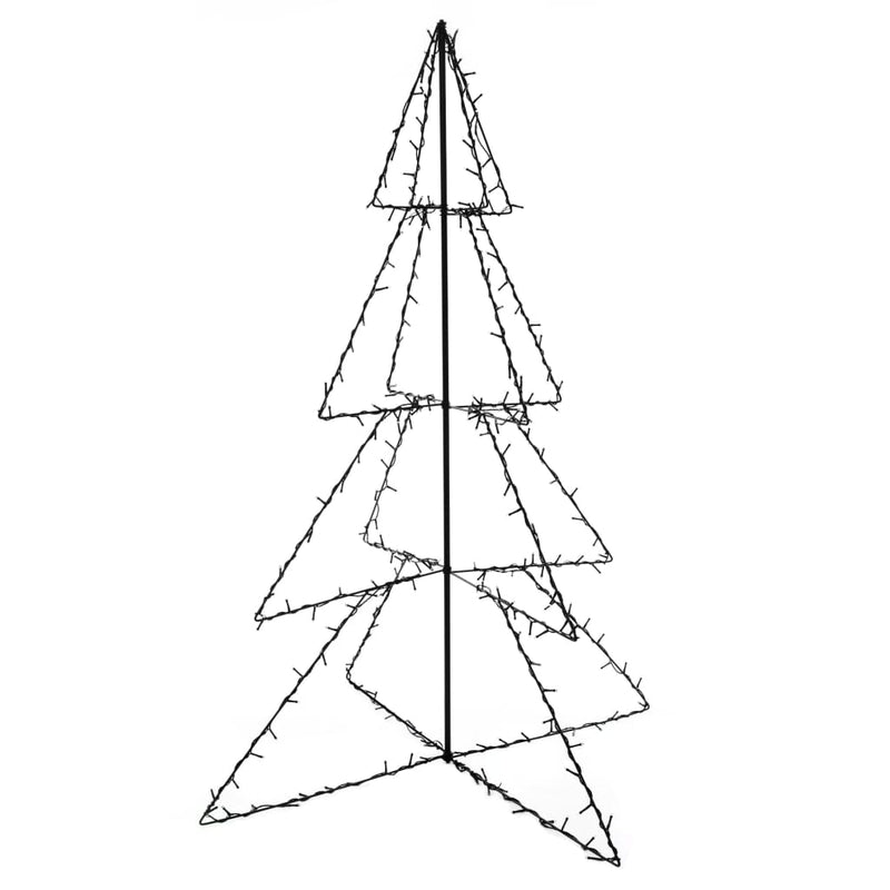Christmas Cone Tree 240 LEDs Indoor and Outdoor 115x150 cm Payday Deals