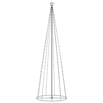 Christmas Cone Tree 330 Warm White LEDs Decoration 100x300 cm Payday Deals
