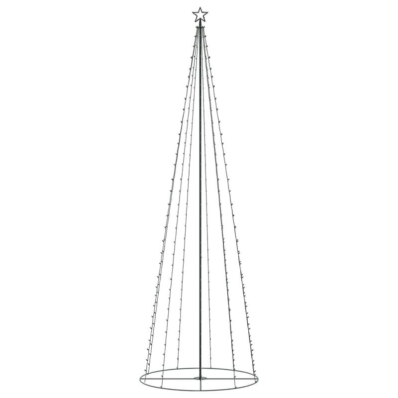 Christmas Cone Tree 330 Warm White LEDs Decoration 100x300 cm Payday Deals