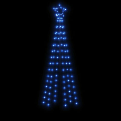 Christmas Cone Tree Blue 108 LEDs 70x180 cm Payday Deals
