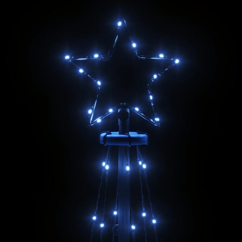 Christmas Cone Tree Blue 108 LEDs 70x180 cm Payday Deals