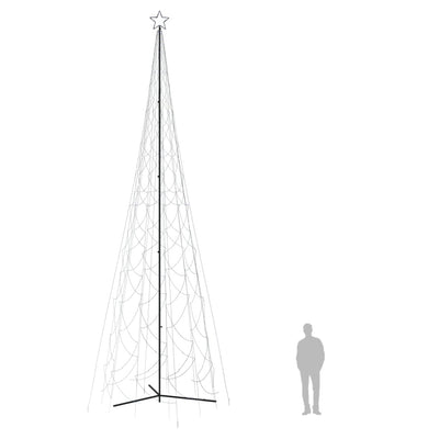Christmas Cone Tree Blue 3000 LEDs 230x800 cm Payday Deals
