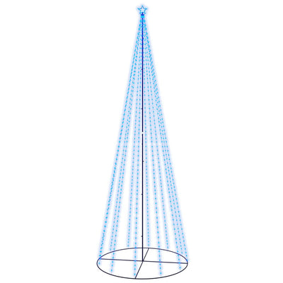 Christmas Cone Tree Blue 732 LEDs 160x500 cm Payday Deals