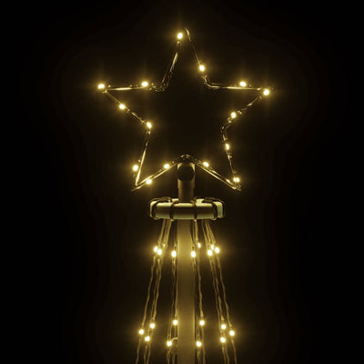 Christmas Cone Tree Warm White 310 LEDs 100x300 cm Payday Deals