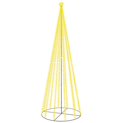 Christmas Cone Tree Warm White 732 LEDs 160x500 cm Payday Deals