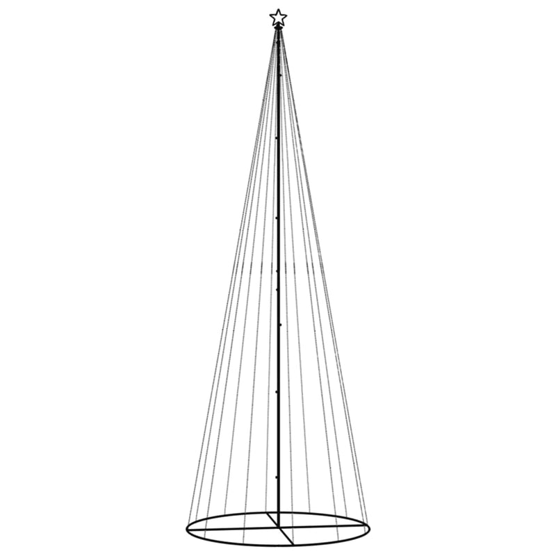 Christmas Cone Tree Warm White 732 LEDs 160x500 cm Payday Deals