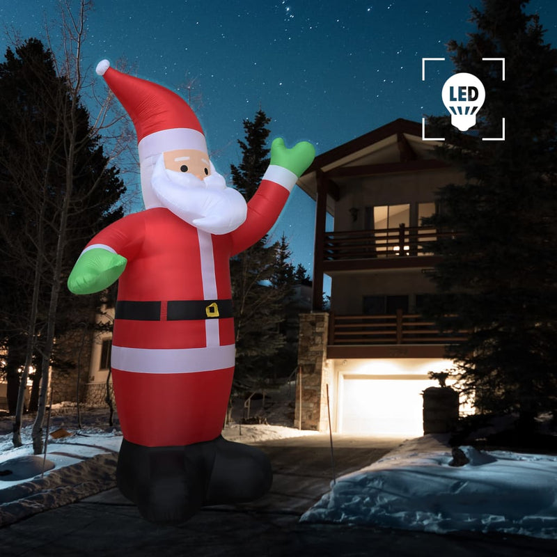 Christmas Inflatable Santa Claus LED IP20 600 cm XXL Payday Deals
