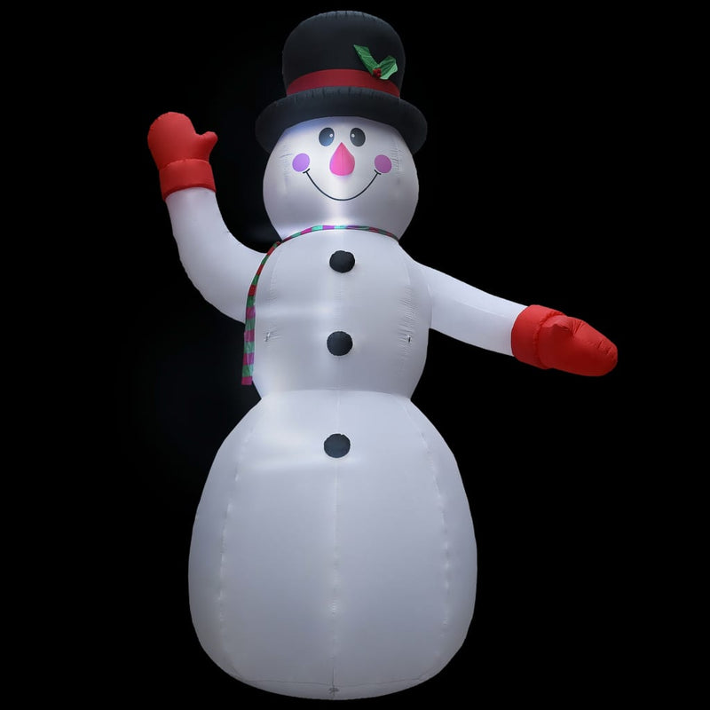 Christmas Inflatable Snowman with LED IP44 600 cm XXL Payday Deals
