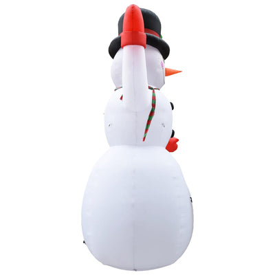 Christmas Inflatable Snowman with LED IP44 600 cm XXL Payday Deals
