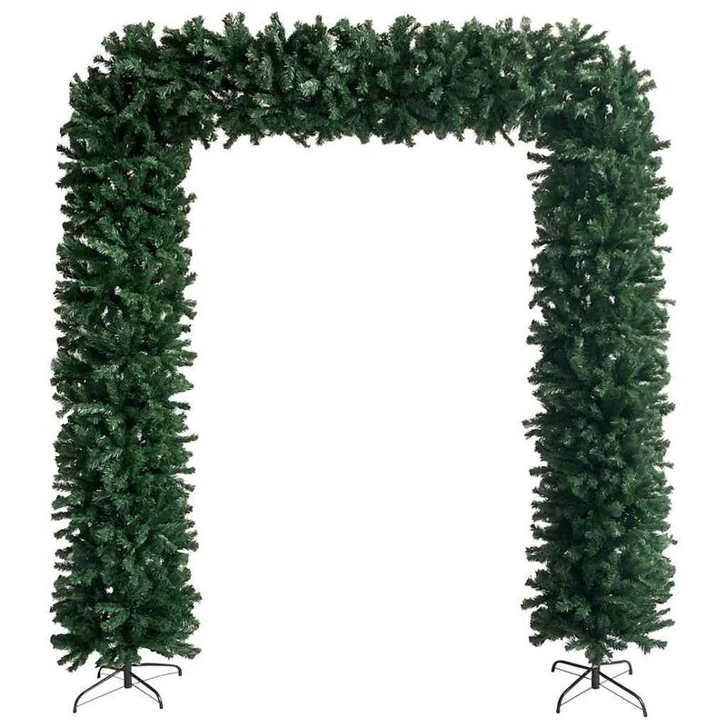 Christmas Tree Arch with LEDs&Ball Set Green 240 cm Payday Deals
