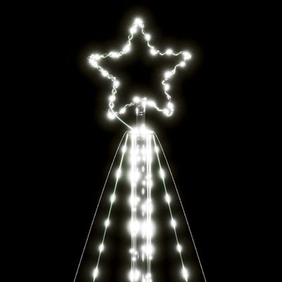 Christmas Tree Light 615 LEDs Cold White 404.5 cm Payday Deals