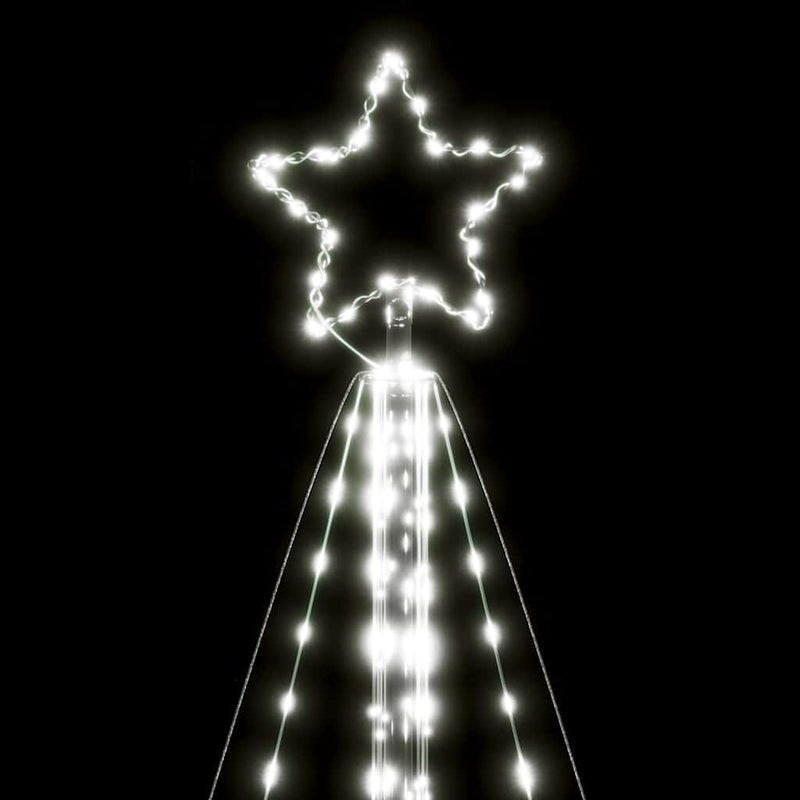 Christmas Tree Light 615 LEDs Cold White 404.5 cm Payday Deals