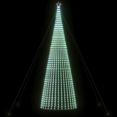 Christmas Tree Light Cone 1544 LEDs Cold White 500 cm