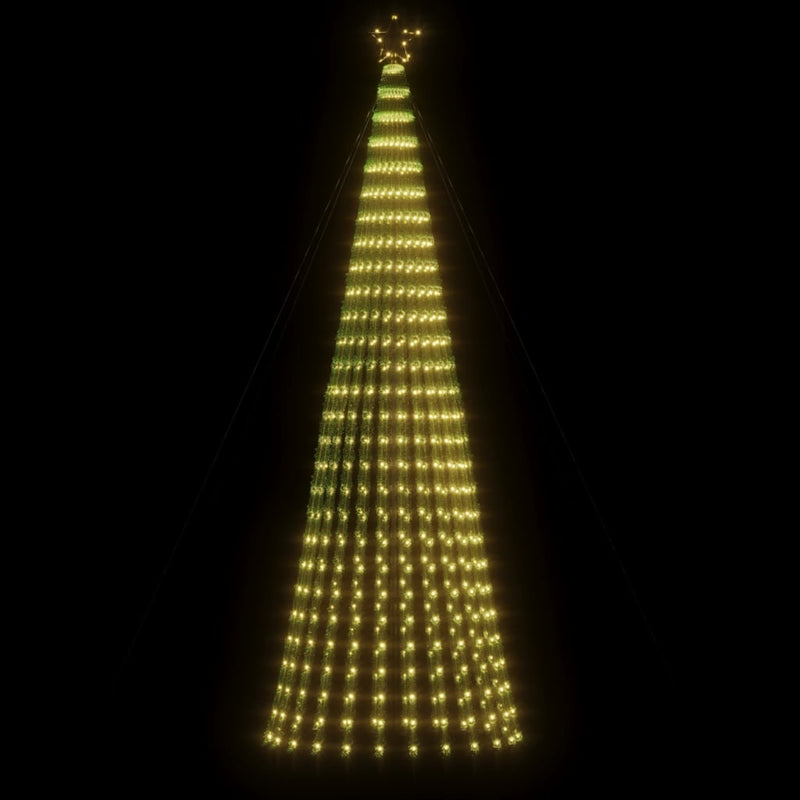 Christmas Tree Light Cone 688 LEDs Warm White 300 cm Payday Deals