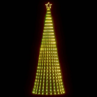 Christmas Tree Light with Spikes 570 LEDs Warm White 300 Sm