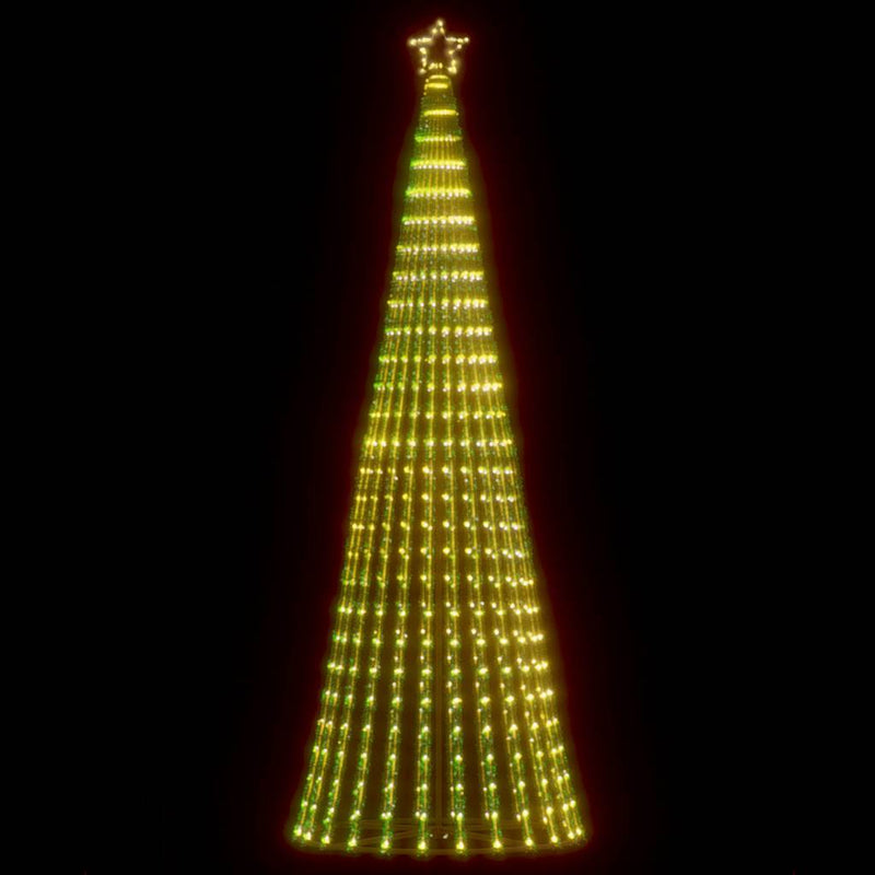 Christmas Tree Light with Spikes 570 LEDs Warm White 300 Sm Payday Deals