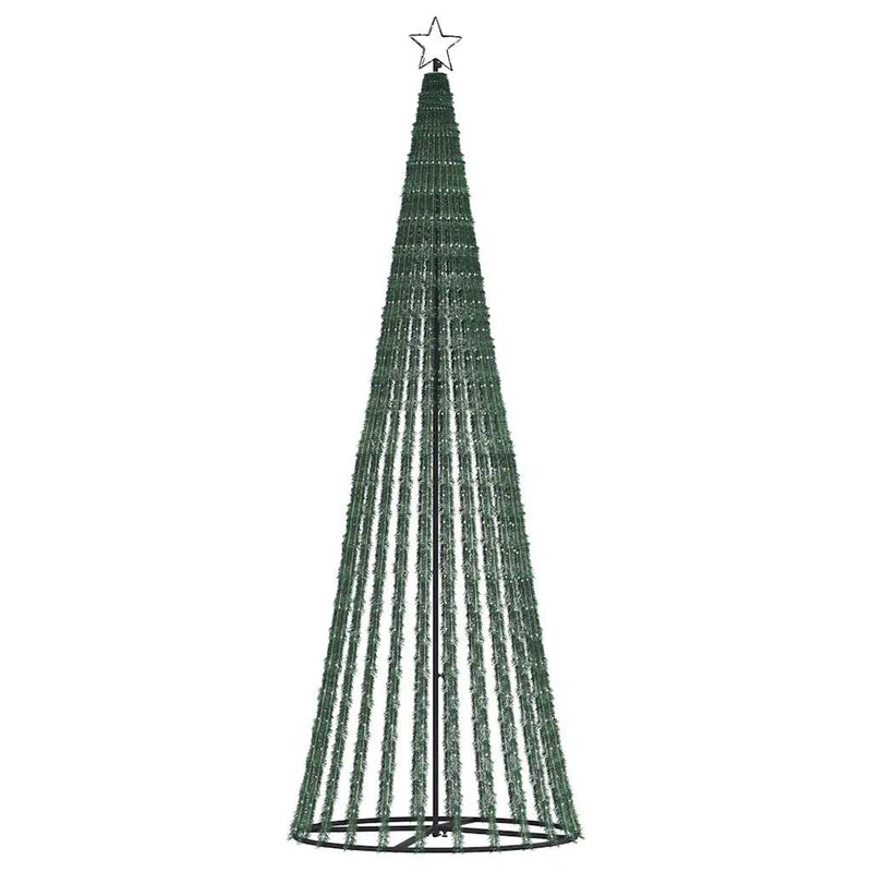 Christmas Tree Light with Spikes 570 LEDs Warm White 300 Sm Payday Deals