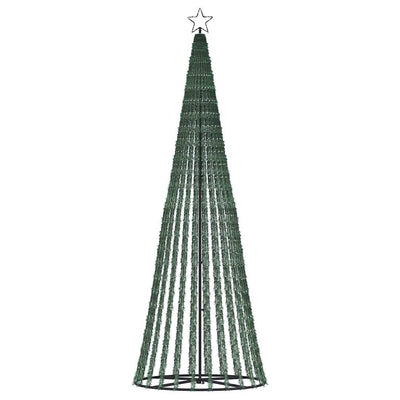 Christmas Tree Light with Spikes 570 LEDs Warm White 300 Sm Payday Deals