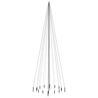 Christmas Tree with Spike Blue 1134 LEDs 800 cm Payday Deals