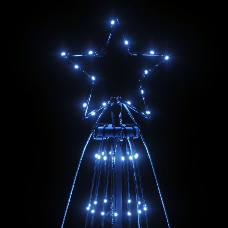 Christmas Tree with Spike Blue 1134 LEDs 800 cm Payday Deals