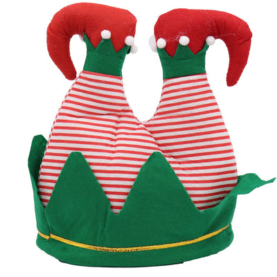 Christmas Unisex Adults Kids Novelty Hat Xmas Party Cap Santa Costume Dress Up, Elf Pants Payday Deals