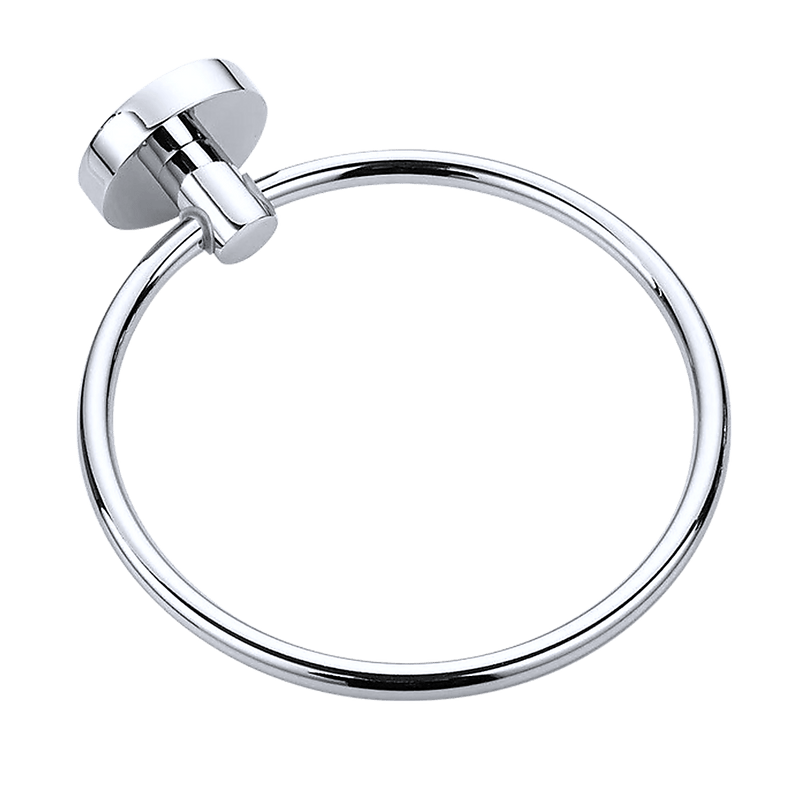 Classic Chrome Towel Bar Rail Ring Bathroom Payday Deals