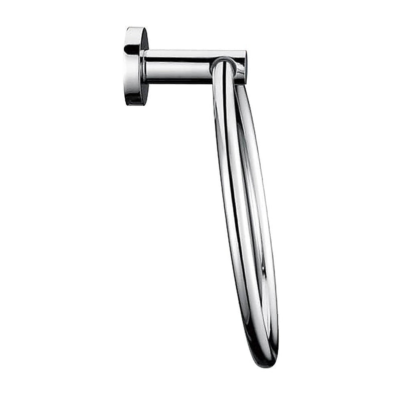 Classic Chrome Towel Bar Rail Ring Bathroom Payday Deals