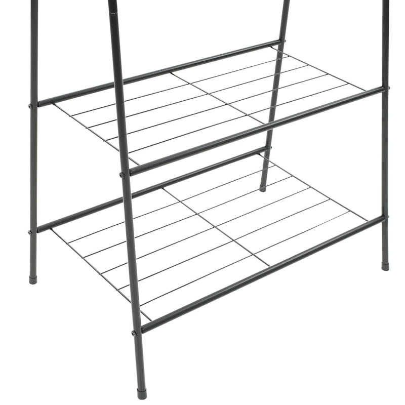 Clothes Rack 59x35x150 cm Black Payday Deals