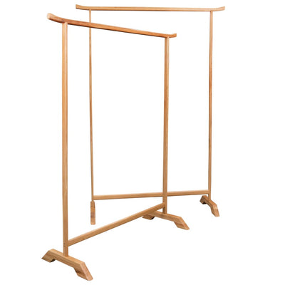 Clothes Racks 2 pcs Solid Oak Wood Payday Deals