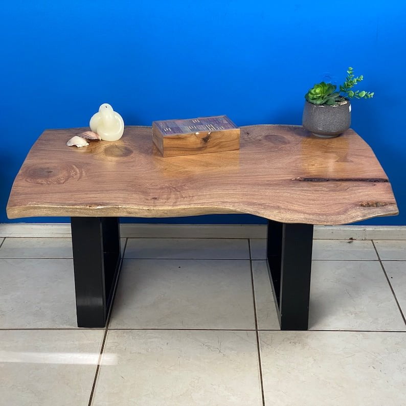 Coffee side table Silky Oak handmade in Australia Payday Deals