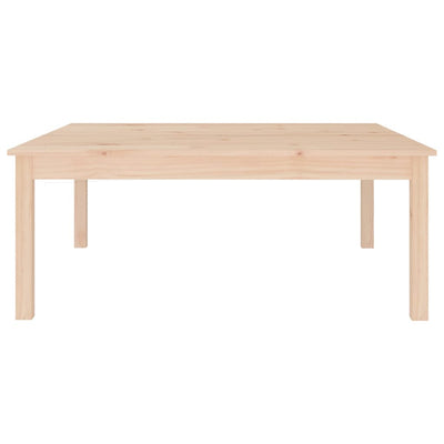 Coffee Table 100x100x40 cm Solid Wood Pine Payday Deals