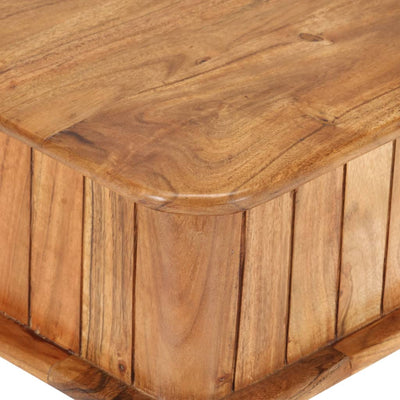 Coffee Table 100x50x40 cm Solid Acacia Wood Payday Deals