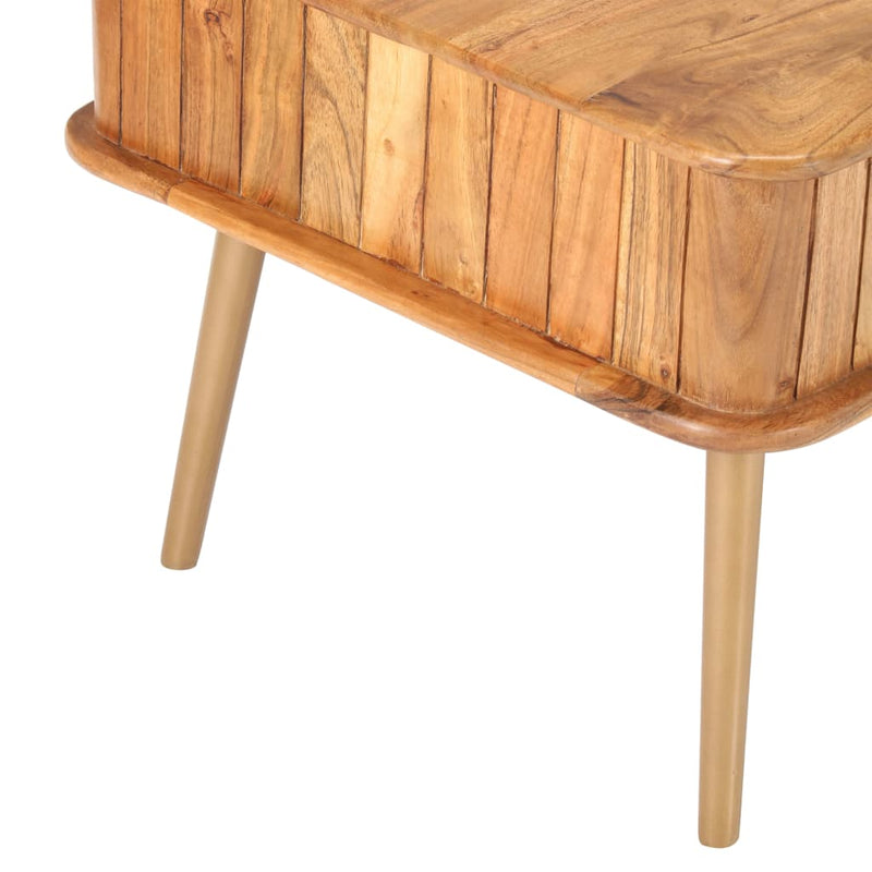 Coffee Table 100x50x40 cm Solid Acacia Wood Payday Deals