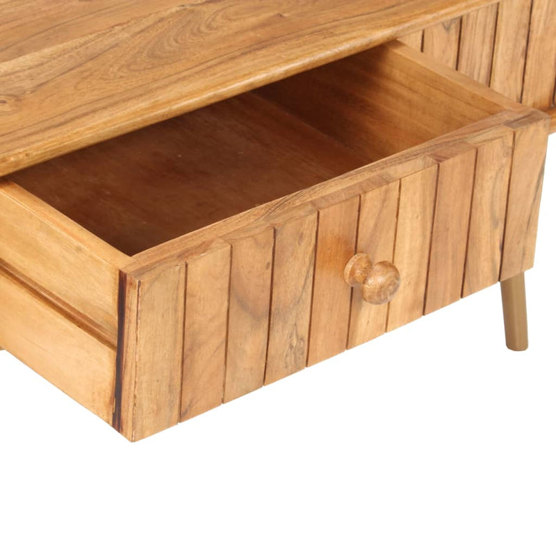 Coffee Table 100x50x40 cm Solid Acacia Wood Payday Deals