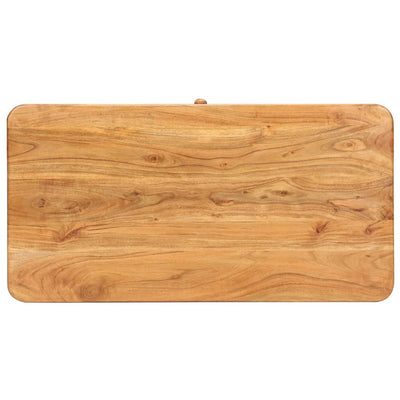 Coffee Table 100x50x40 cm Solid Acacia Wood Payday Deals