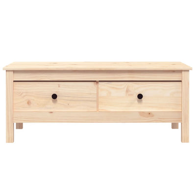 Coffee Table 100x50x40 cm Solid Wood Pine Payday Deals