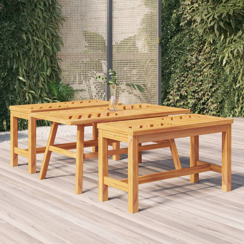 Coffee Table 100x50x45 cm Solid Wood Acacia Payday Deals