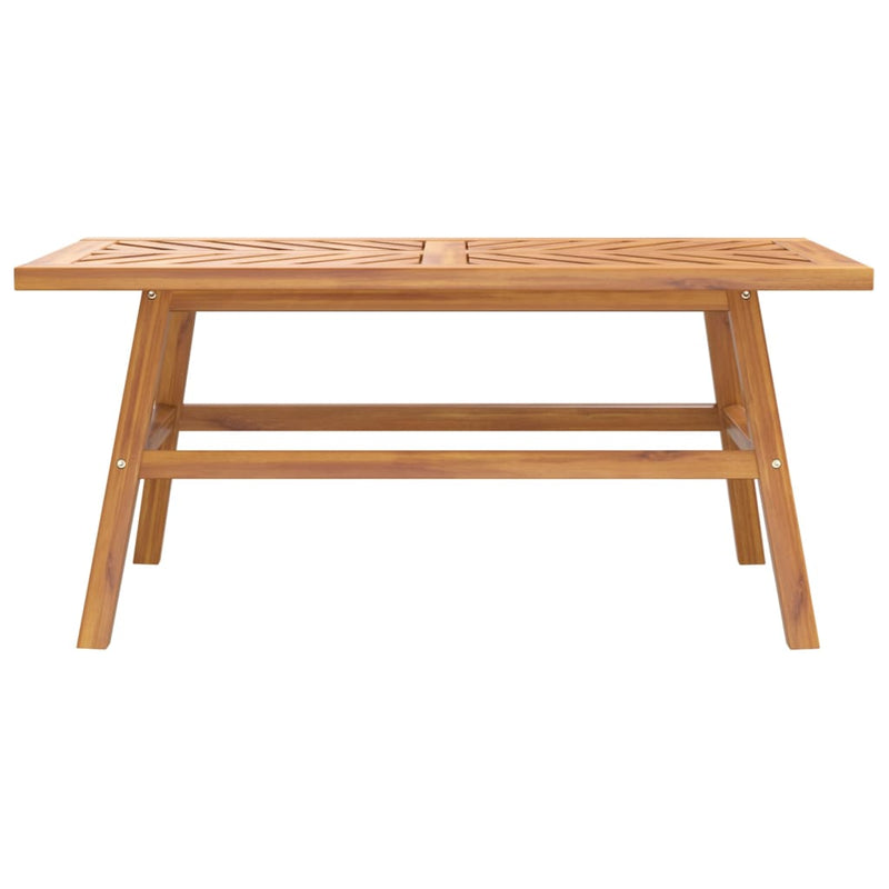 Coffee Table 100x50x45 cm Solid Wood Acacia Payday Deals