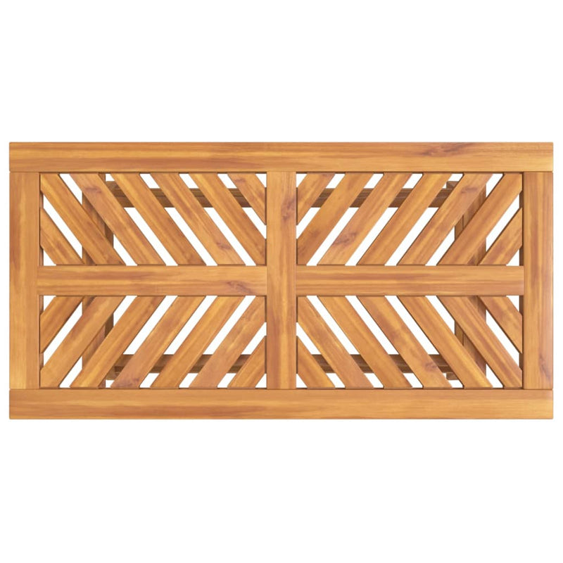 Coffee Table 100x50x45 cm Solid Wood Acacia Payday Deals