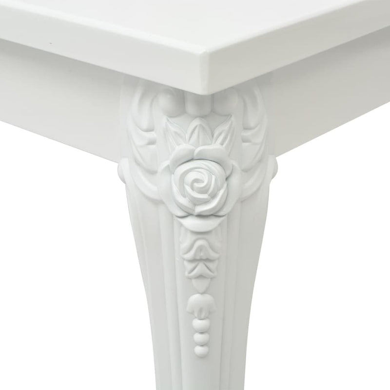 Coffee Table 100x60x42 cm High Gloss White Payday Deals