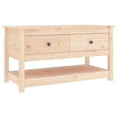 Coffee Table 102x49x55 cm Solid Wood Pine Payday Deals