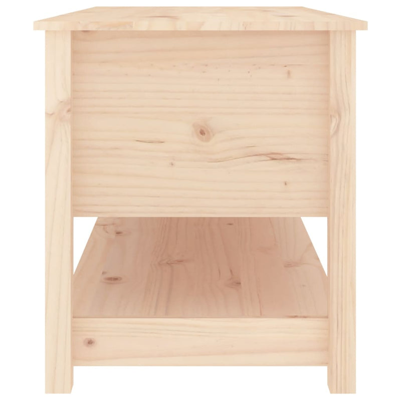 Coffee Table 102x49x55 cm Solid Wood Pine Payday Deals