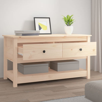 Coffee Table 102x49x55 cm Solid Wood Pine Payday Deals